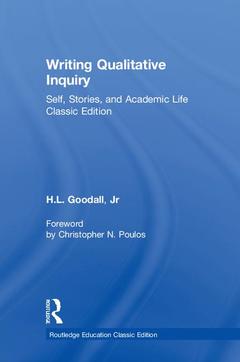 Couverture de l’ouvrage Writing Qualitative Inquiry
