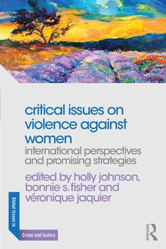 Couverture de l’ouvrage Critical Issues on Violence Against Women