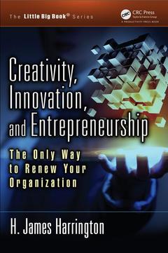 Couverture de l’ouvrage Creativity, Innovation, and Entrepreneurship