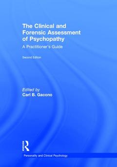 Couverture de l’ouvrage The Clinical and Forensic Assessment of Psychopathy