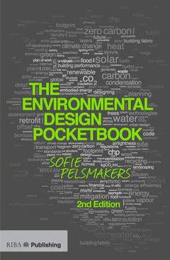 Couverture de l’ouvrage The Environmental Design Pocketbook