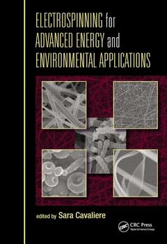 Couverture de l’ouvrage Electrospinning for Advanced Energy and Environmental Applications