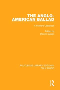 Couverture de l’ouvrage The Anglo-American Ballad