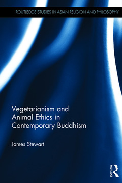 Couverture de l’ouvrage Vegetarianism and Animal Ethics in Contemporary Buddhism