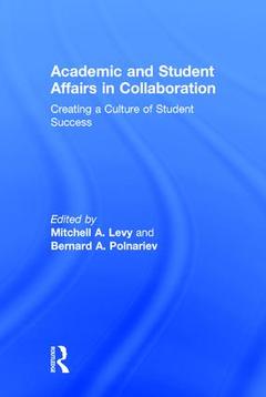 Couverture de l’ouvrage Academic and Student Affairs in Collaboration
