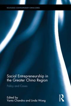 Couverture de l’ouvrage Social Entrepreneurship in the Greater China Region