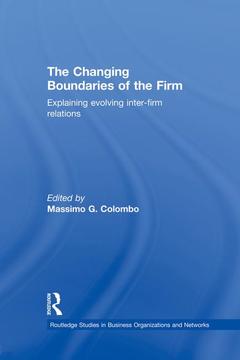 Couverture de l’ouvrage The Changing Boundaries of the Firm