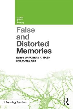 Cover of the book False and Distorted Memories