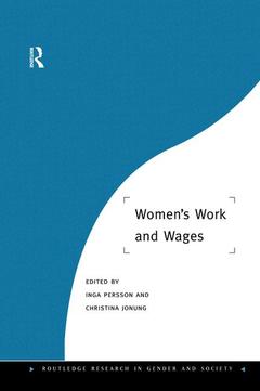 Couverture de l’ouvrage Women's Work and Wages