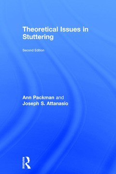 Couverture de l’ouvrage Theoretical Issues in Stuttering