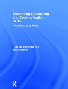Couverture de l’ouvrage Embedding Counselling and Communication Skills