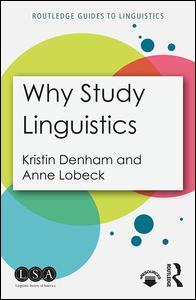 Couverture de l’ouvrage Why Study Linguistics