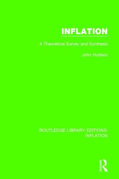 Couverture de l’ouvrage Inflation