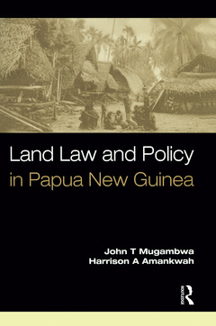 Couverture de l’ouvrage Land Law and Policy in Papua New Guinea