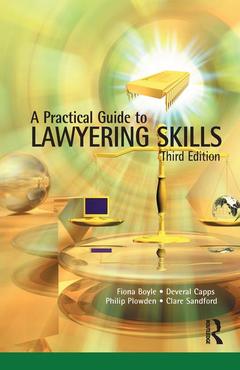 Couverture de l’ouvrage A Practical Guide to Lawyering Skills