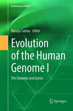 Couverture de l’ouvrage Evolution of the Human Genome I