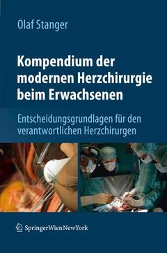Cover of the book Kompendium der modernen Herzchirurgie beim Erwachsenen