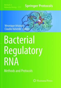 Couverture de l’ouvrage Bacterial Regulatory RNA