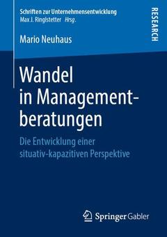 Couverture de l’ouvrage Wandel in Managementberatungen