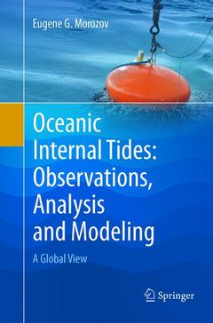 Couverture de l’ouvrage Oceanic Internal Tides: Observations, Analysis and Modeling