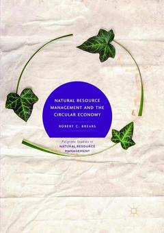 Couverture de l’ouvrage Natural Resource Management and the Circular Economy