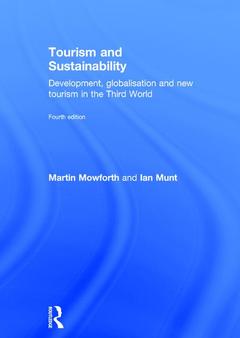 Couverture de l’ouvrage Tourism and Sustainability