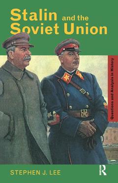 Couverture de l’ouvrage Stalin and the Soviet Union