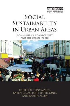 Couverture de l’ouvrage Social Sustainability in Urban Areas