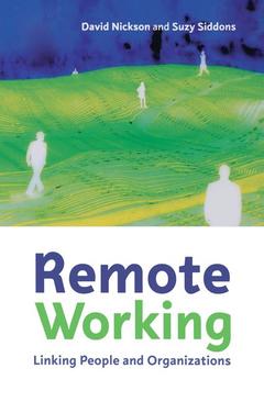 Couverture de l’ouvrage Remote Working