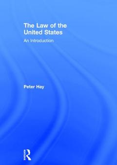Couverture de l’ouvrage The Law of the United States
