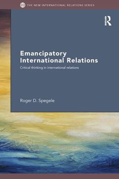 Couverture de l’ouvrage Emancipatory International Relations