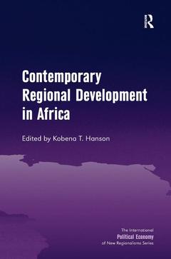 Couverture de l’ouvrage Contemporary Regional Development in Africa