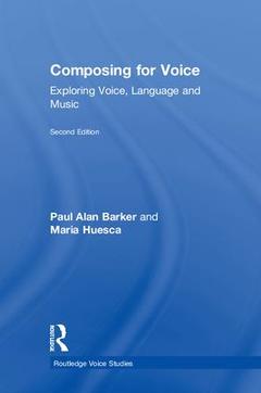 Cover of the book Composing for Voice