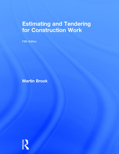 Cover of the book Estimating and Tendering for Construction Work