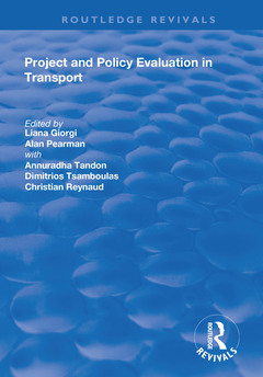Cover of the book Project and Policy Evaluation in Transport