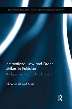 Couverture de l’ouvrage International Law and Drone Strikes in Pakistan