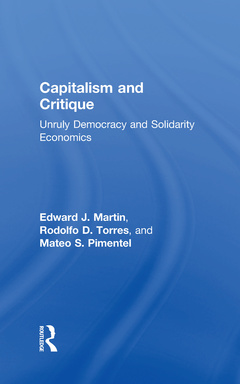 Couverture de l’ouvrage Capitalism and Critique
