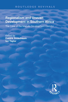 Cover of the book Regionalism and Uneven Development in Southern Africa
