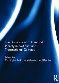 Couverture de l’ouvrage The Discourse of Culture and Identity in National and Transnational Contexts