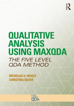 Couverture de l’ouvrage Qualitative Analysis Using MAXQDA