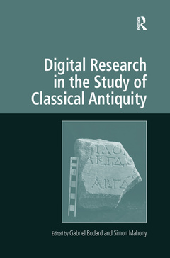 Couverture de l’ouvrage Digital Research in the Study of Classical Antiquity