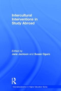 Couverture de l’ouvrage Intercultural Interventions in Study Abroad