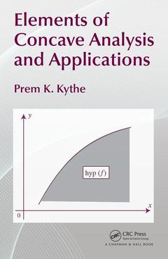 Couverture de l’ouvrage Elements of Concave Analysis and Applications