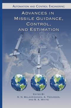 Couverture de l’ouvrage Advances in Missile Guidance, Control, and Estimation