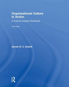 Cover of the book Organizational Culture in Action