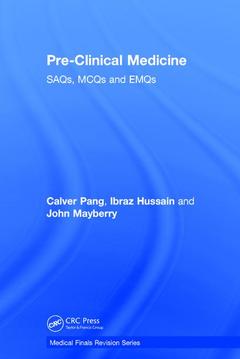 Couverture de l’ouvrage Pre-Clinical Medicine