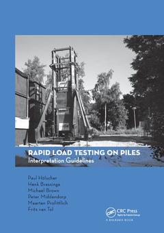 Cover of the book Rapid Load Testing on Piles