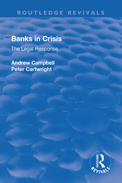 Cover of the book Banks in Crisis