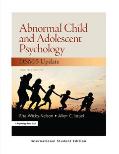 Cover of the book Abnormal Child and Adolescent Psychology