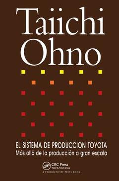 Couverture de l’ouvrage El Sistema de Produccion Toyota